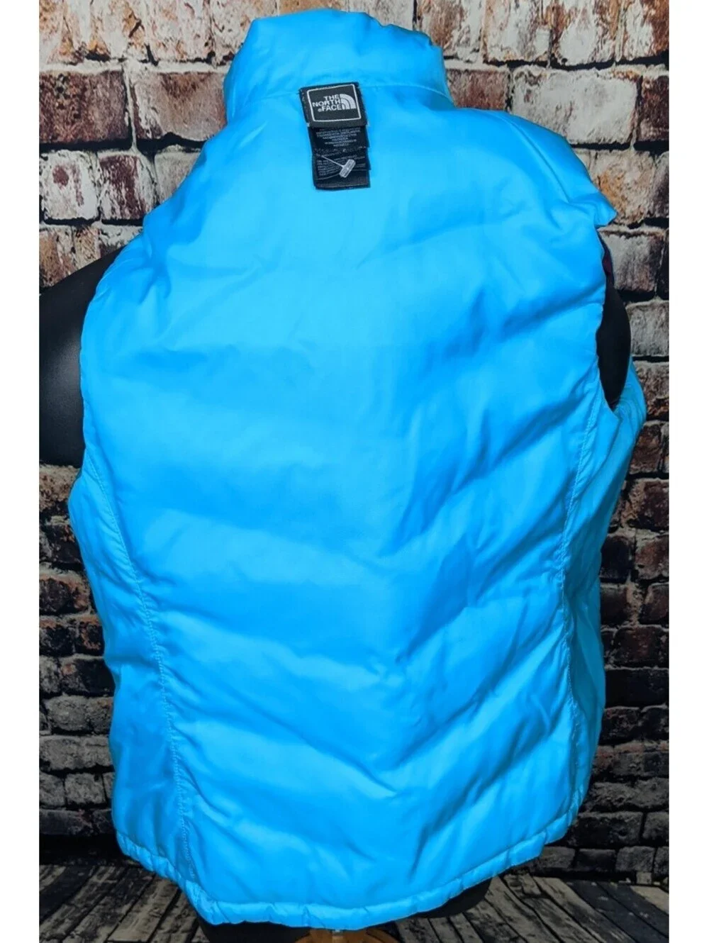 The North Face Down Puffer Vest Winter Jacket Girls Large 14-16 Womens XS Purple